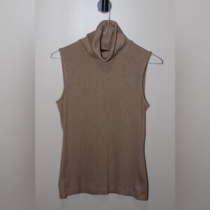 Banana Republic Soft Luxe Top in Tan